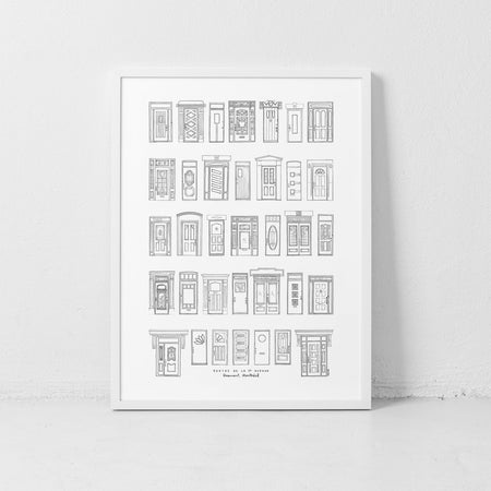 Poster 'Gates of 1st avenue, Rosemont'
