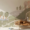 Panoramic wallpaper The Path