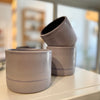 Lilac ceramic mug