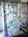 Imaginary garden Shower Curtain