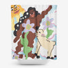 Shower curtain 'In my dreams...'