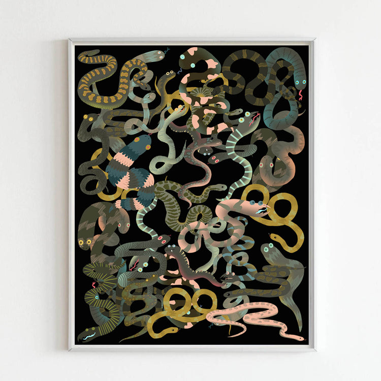 Poster 'Snakes!'