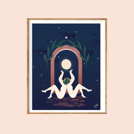 'Super moon' poster