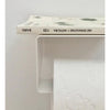 White toilet paper holder