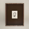 Passe-partout brun 16x20 po  [Ouverture 5x7po]