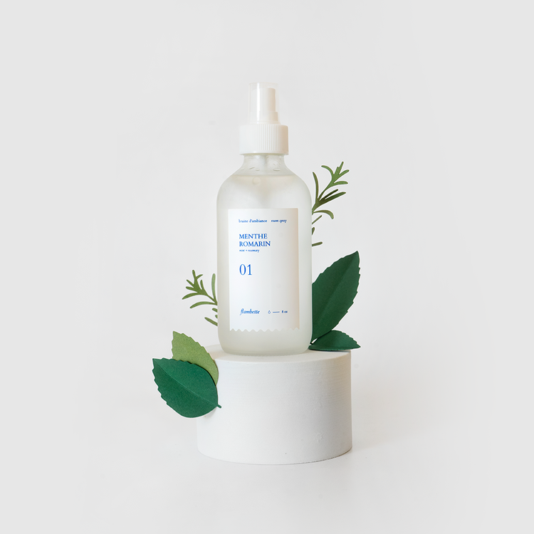 Mint + Rosemary room mist