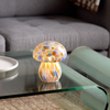 Pop glass mushroom lamp