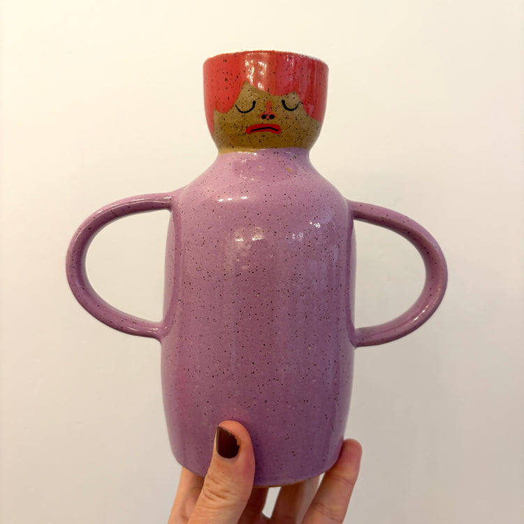 Lady vase lilas [tel quel]