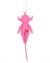Poupée porte-bonheur décorative 'Dark pink Devil'