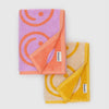 Happy Smiley Hand Towel [Various Colors] 