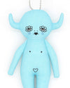 Decorative lucky doll 'Blue Devil'