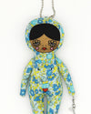 Decorative lucky doll 'Floral combination'