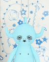 Decorative lucky doll 'Blue Devil'