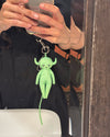 Poupée porte-bonheur décorative 'Mint Devil'