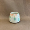 Abstract ceramic tea bowl #49