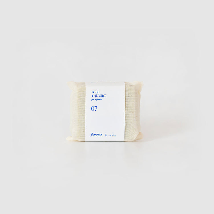 Savon parfumé Poire + Thé vert