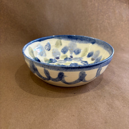 Large Abstract Ceramic Bowl #12