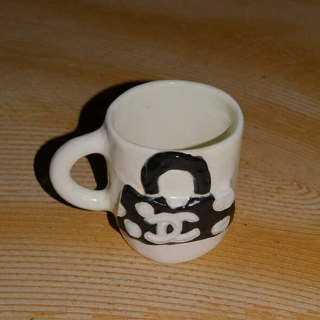 Coco Chanel ceramic mug