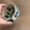 Abstract ceramic tea bowl #43