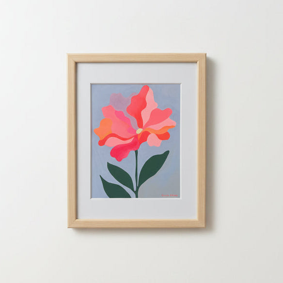 Oeuvre originale encadrée 'Début juin N°03'