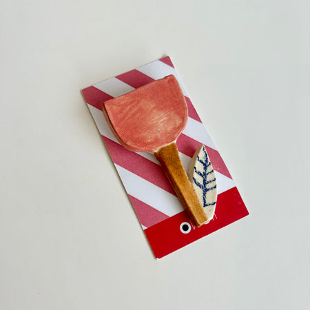 Ceramic brooch [varied models] 