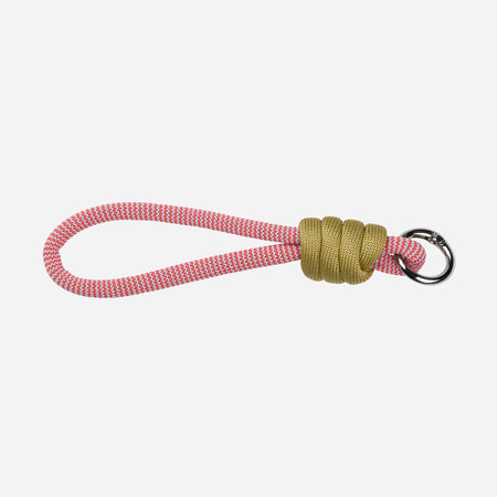 Colorblock Loop Poppy Keychain