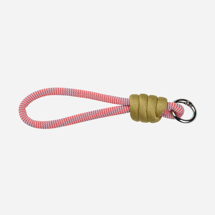 Porte-clés Colorblock Loop Coquelicot