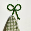 Crochet Bow vert