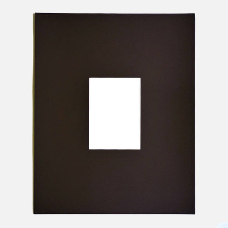 Passe-partout brun 16x20 po  [Ouverture 5x7po]