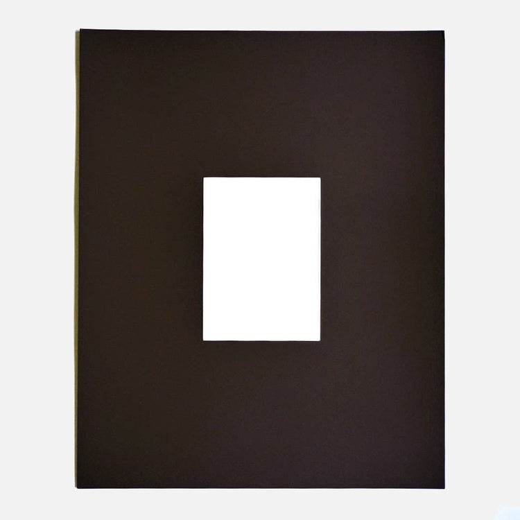 Passe-partout brun 16x20 po  [Ouverture 5x7po]