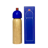 Salt and Pepper Mills - Navy Blue and Red: Medium