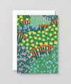 Carte de souhaits Jardin de fleurs