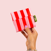 Sac réutilisable rayures Rose & Rouge