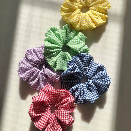 Chouchou Gingham [couleurs variées]