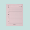 Mini Weekly Notepad