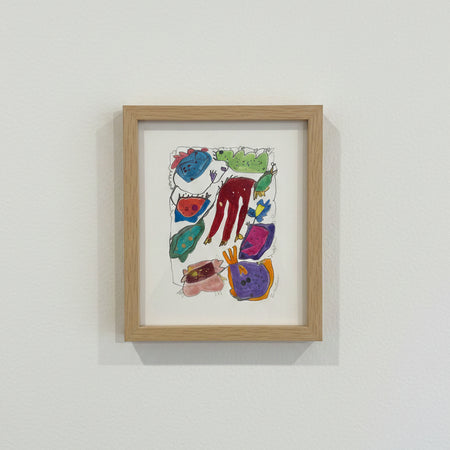 Oeuvre originale 'pouce vert no.8'