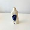 Vase soliflore plat en céramique