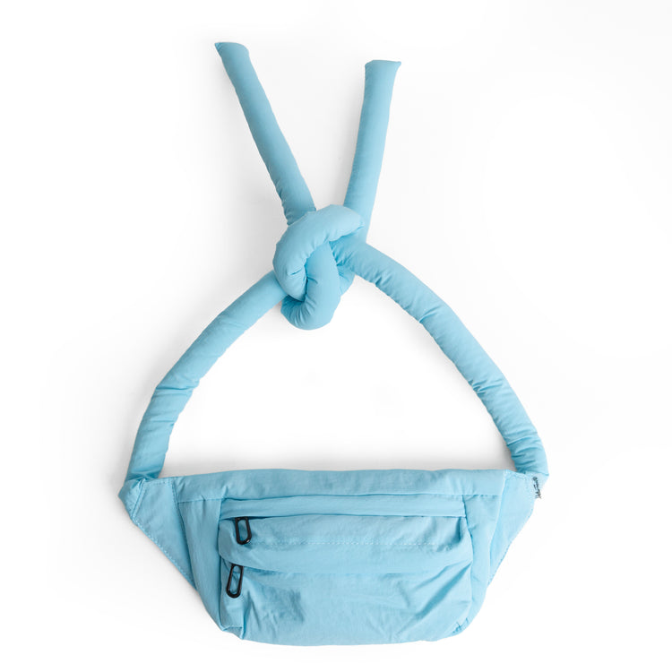 Knotflex pale blue fanny pack