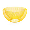 Yellow Wire Mesh Fruit Bowl