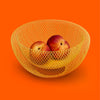 Yellow Wire Mesh Fruit Bowl