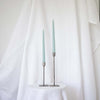 Duo de chandelles coniques Bleu clair