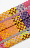 Serviette à mains Damier rose