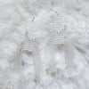 Boucles d'oreilles pendants Clear Chain