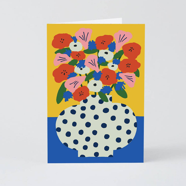 Carte de souhaits Bouquet multi