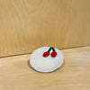 Mini assiette en porcelaine Cerises