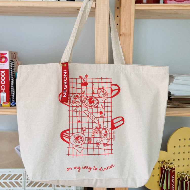 'Dinner Party' Tote Bag