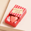 Small ceramic lucky charm heart