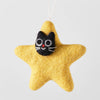 Stella Star Cat Felt Ornament