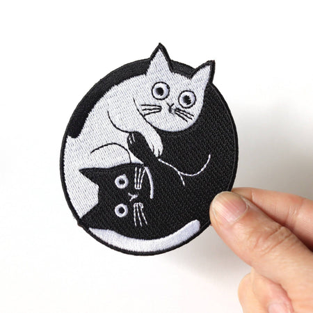 Patch thermocollant Chats Yin-Yang