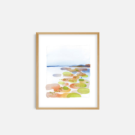 Affiche 'Marée en Charlevoix'